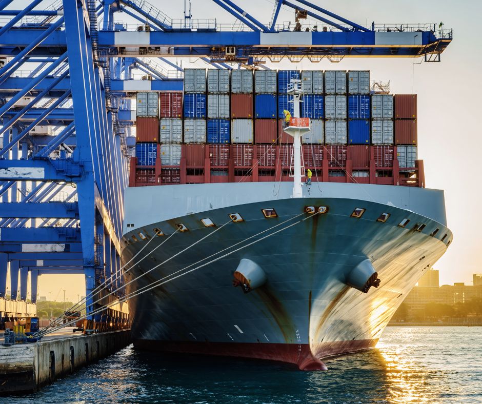 Trasporto merci in containers